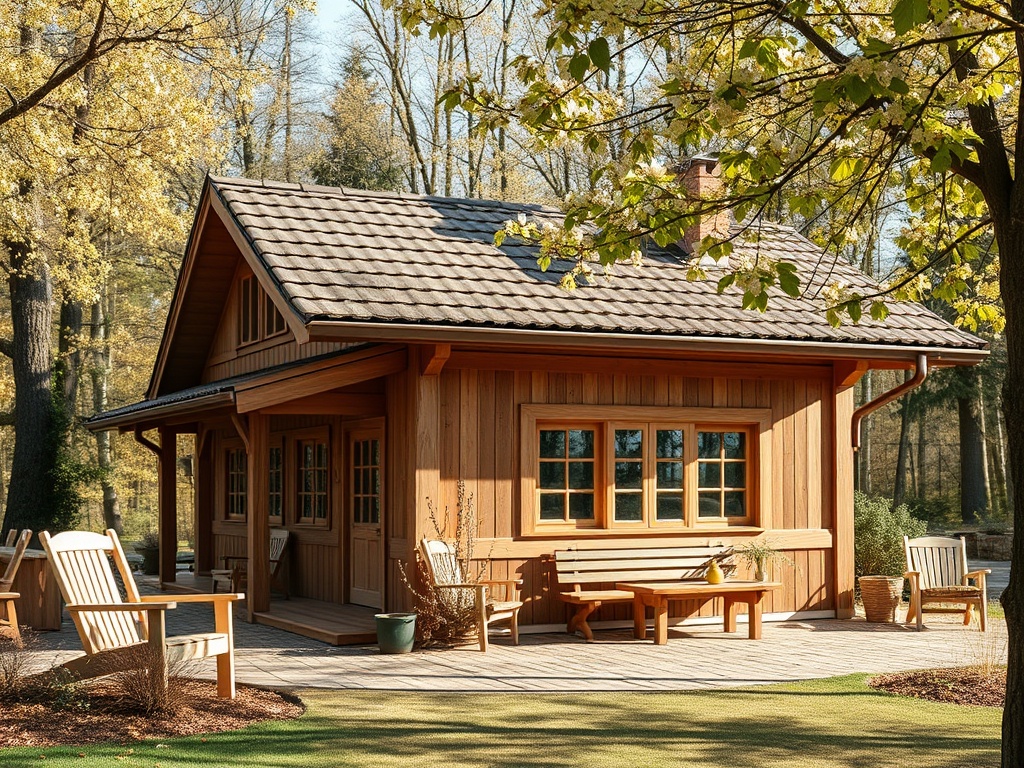 Отделка фасада дома из клееного бруса: лучшие решения