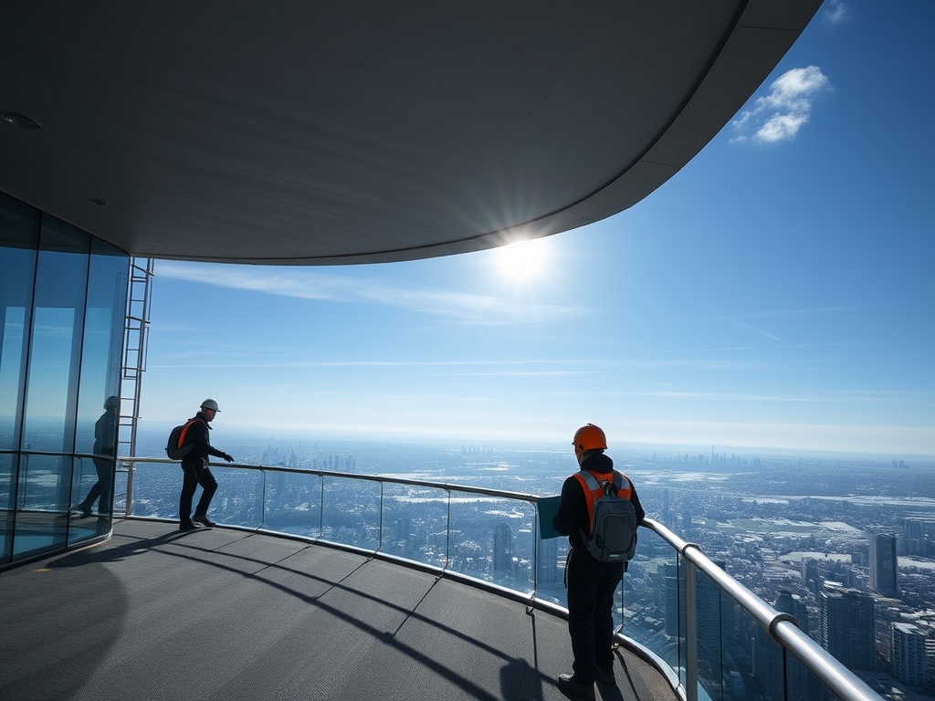 Организация доступа и безопасность работ на высоте при монтаже крыши из клееного бруса